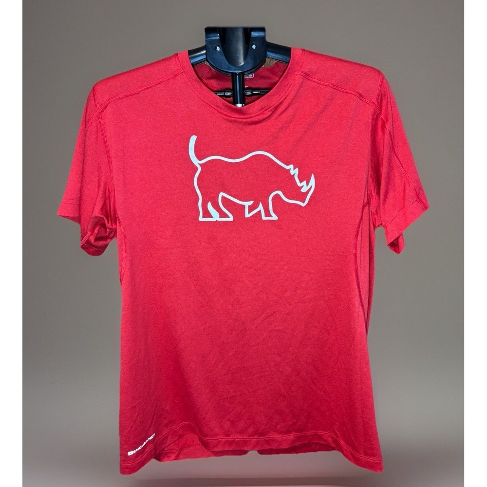 OGIO Men's L Red Active Wear Shirt Wicking Lightweight Performance Hippo Gym